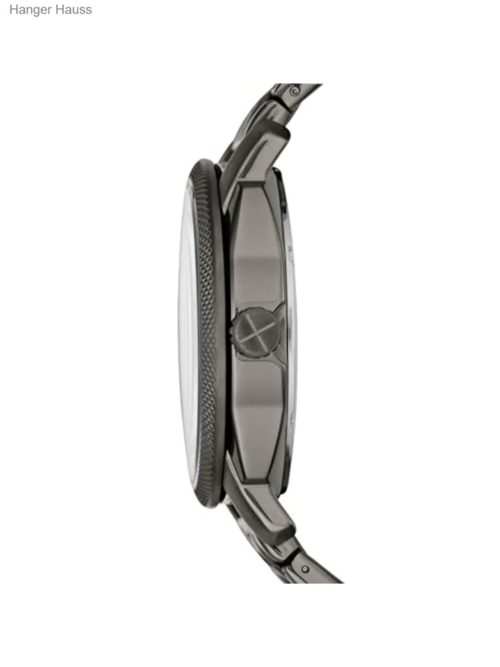 Men's Stainless Steel Quartz Watch with Day-Date Analog Display Water Resistant